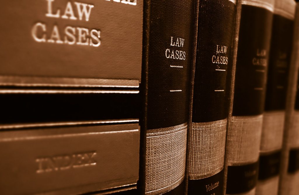 Image of Law Case Books, Representing the Valuable Assistance Nemeroff Law Firm’s National Asbestos Lawyers Can Provide in Mesothelioma Cases, Claims, and Lawsuits.