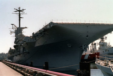 Image of USS Bennington, representing those who worked on or around the USS Bennington and asbestos and how the attorneys at Nemeroff Law Firm can help determine the legal rights of anyone diagnosed with asbestos-related disease as a result.