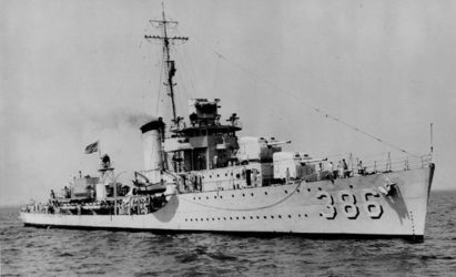 Image of the USS Bagley (DD-386), representing personnel who suffered asbestos exposure on the USS Bagley and how the mesothelioma lawyers at Nemeroff Law Firm can help protect their legal rights.