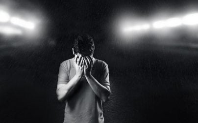Image of a depressed man, representing how a serious personal injury lawyer from Nemeroff Law Firm can help victims of serious personal injury protect their legal rights.