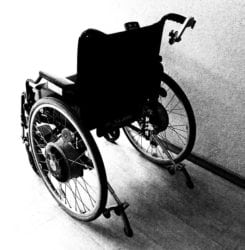 Image of a wheelchair, representing the outcome of spinal cord injuries and their severity. Reach out to Nemeroff Law's spinal cord injury attorneys in the event of a spinal cord injury that wasn’t your fault. We can help you get the compensation you deserve.